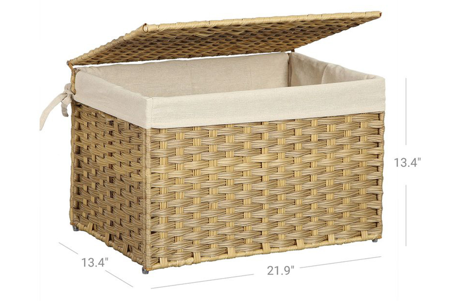 Songmics RST56NL Woodland Rattan Storage Box Ireland