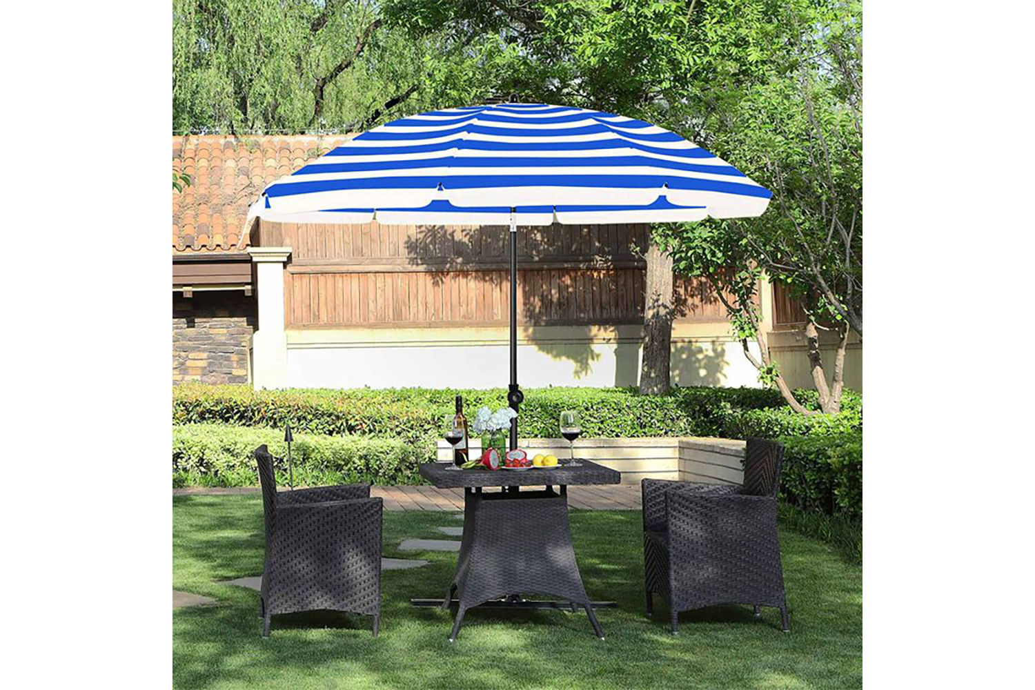 Songmics GPU60WU Octagonal Parasol Ireland