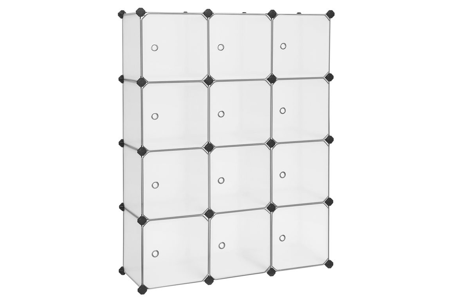 Songmics LPC342W01 Shelving System with 12 Compartments