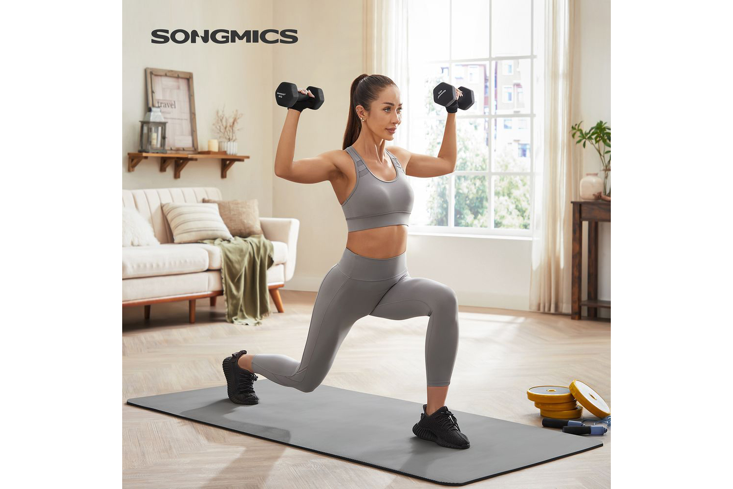 Songmics SYL068BK Dumbbells | Set of 2