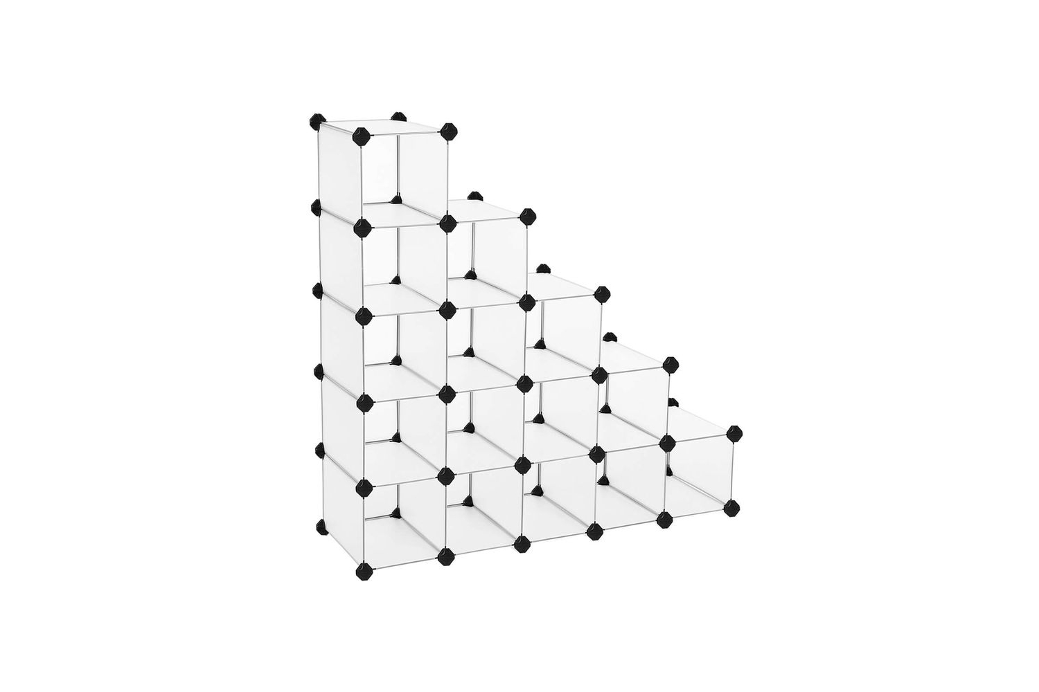 Songmics LPC44BS Shelving System with 16 Cubes