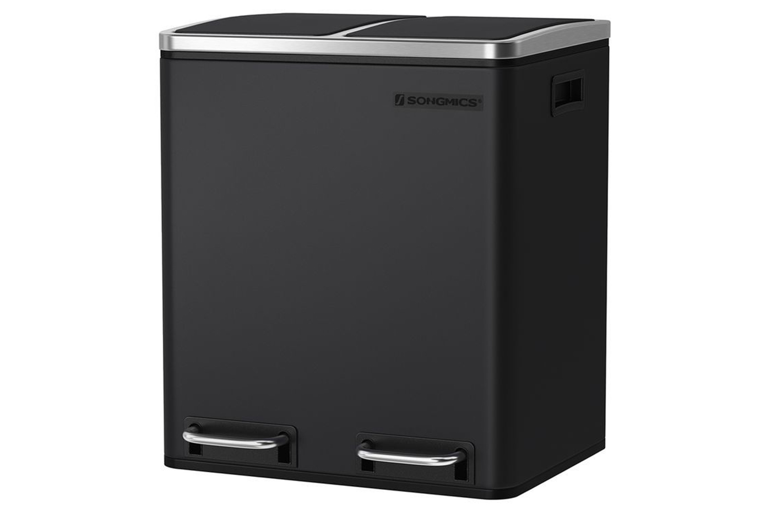 Songmics LTB30BK 30L Trash Can | Black