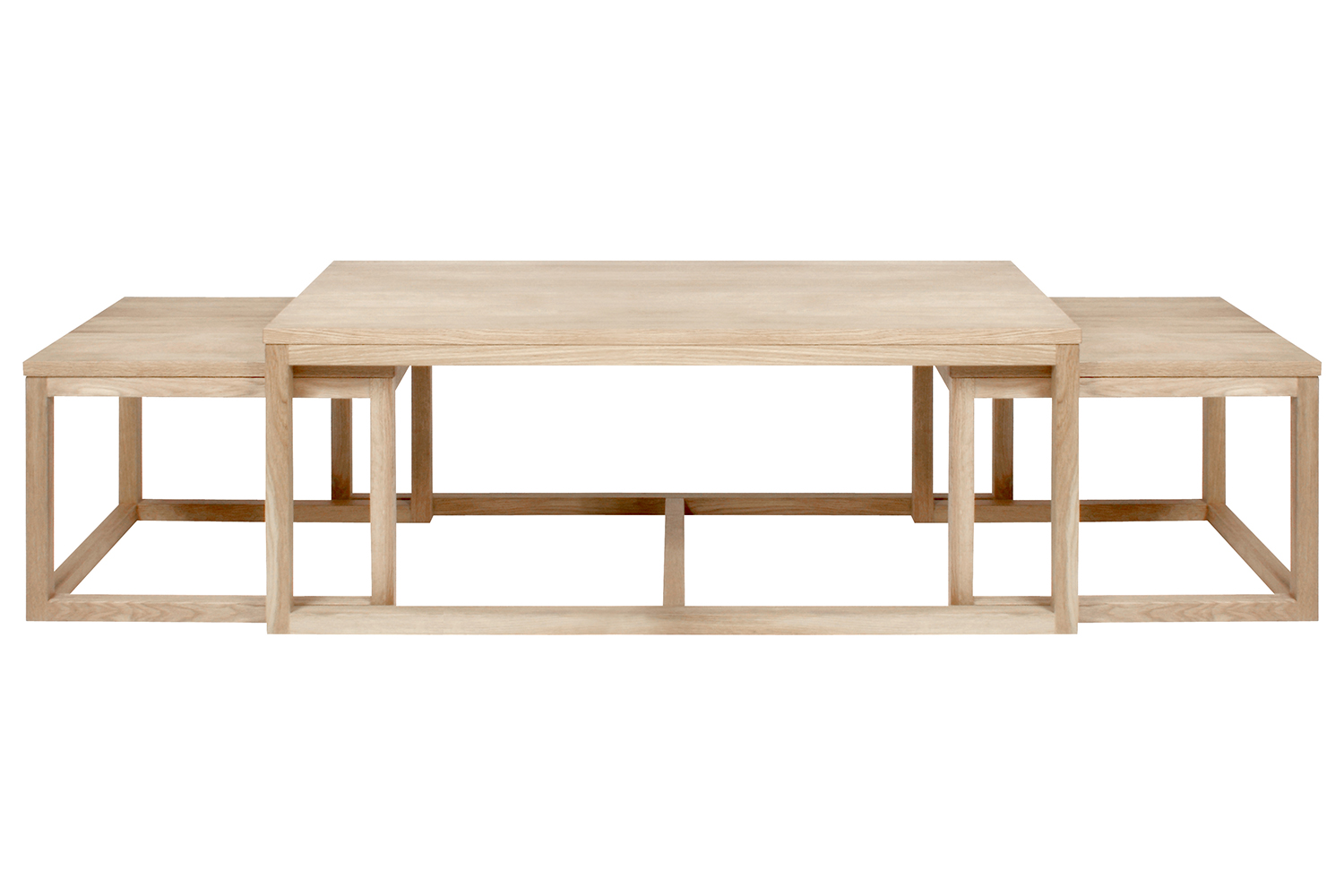 Beau Coffee Table | Oak | 3 Piece