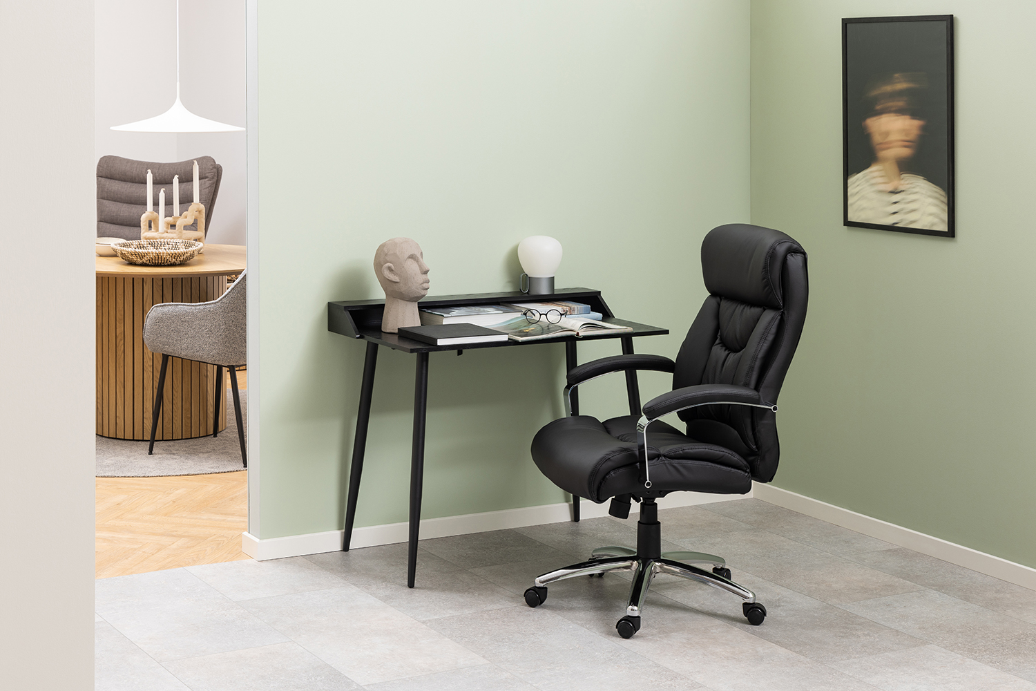 Troy Office Chair | Black