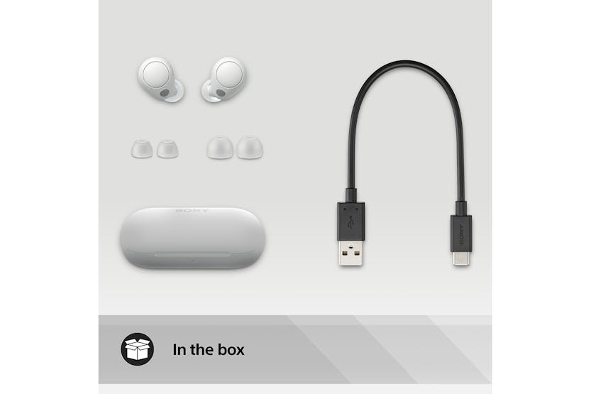 Sony WF-C700N In-Ear Wireless Noise Cancelling Headphones | White