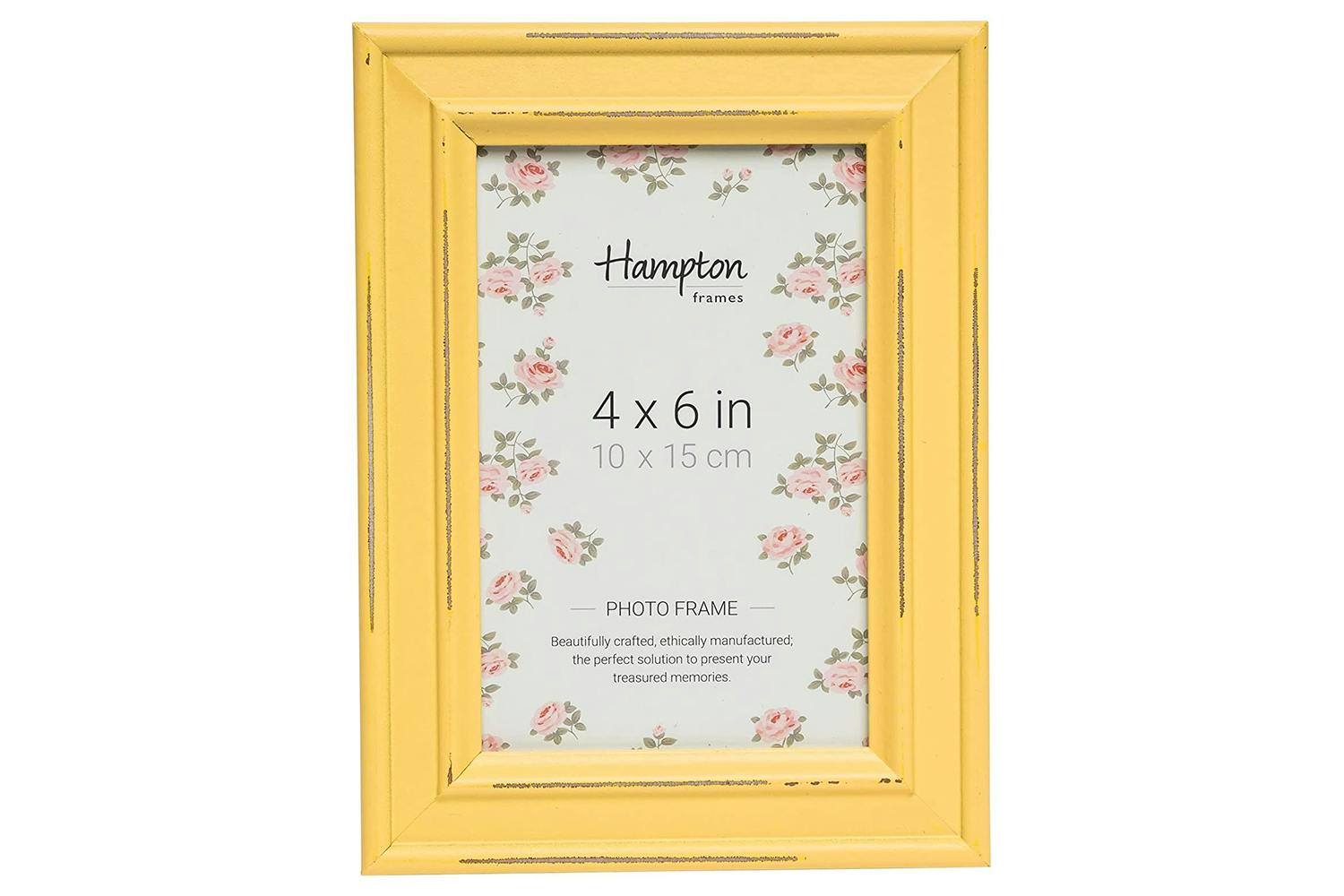Paloma 6x4" Photo Frame | Yellow