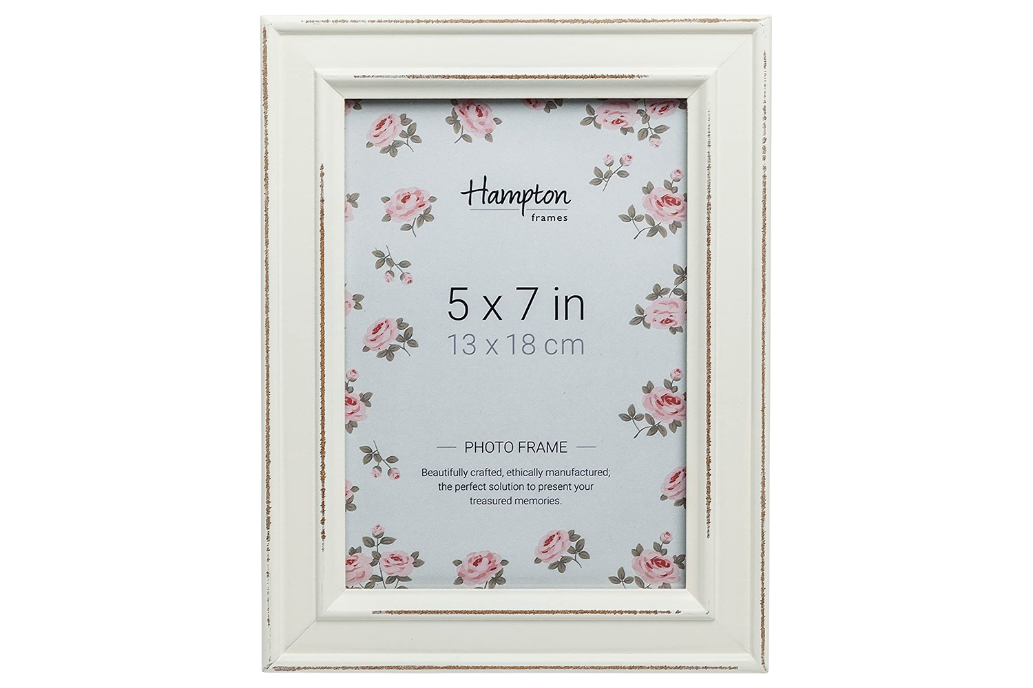 Paloma 5x7" Photo Frame | White