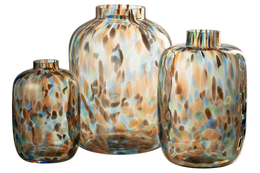 Vase Spots | Glass | Multi | Large