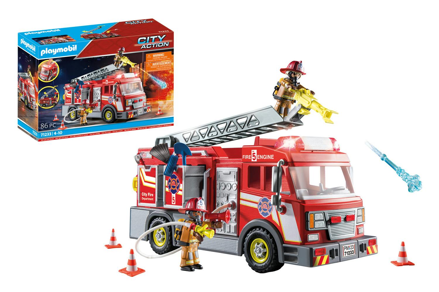 Playmobil - Transportable fire station 71193 City Action