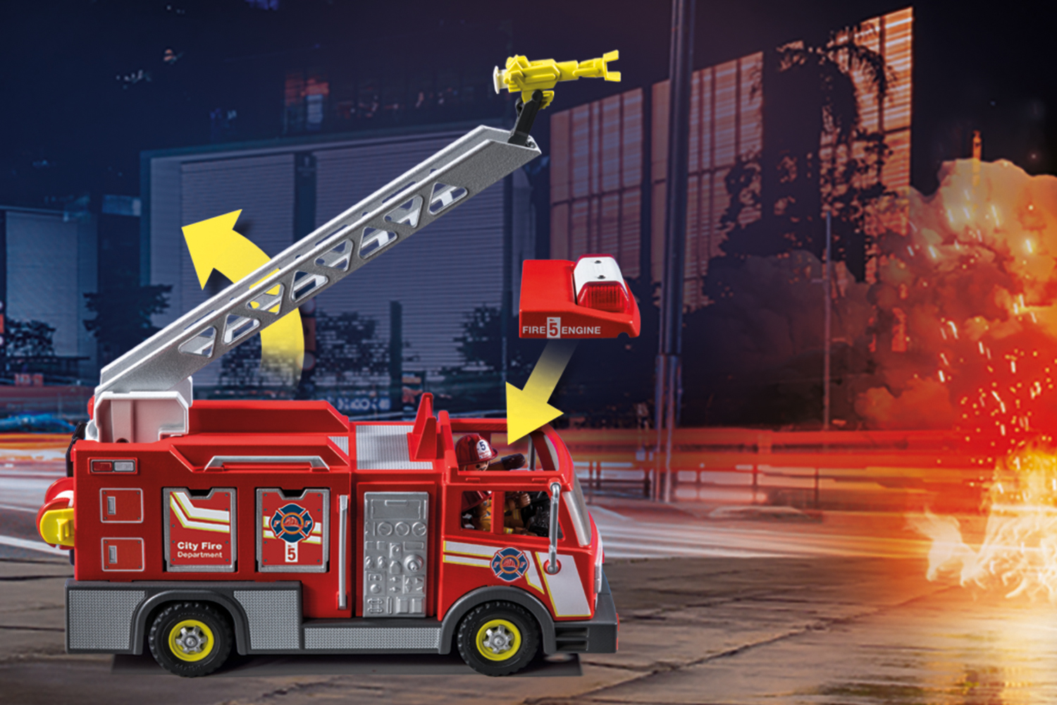 Playmobil 71233 City Action Rescue Fire Truck | Ireland