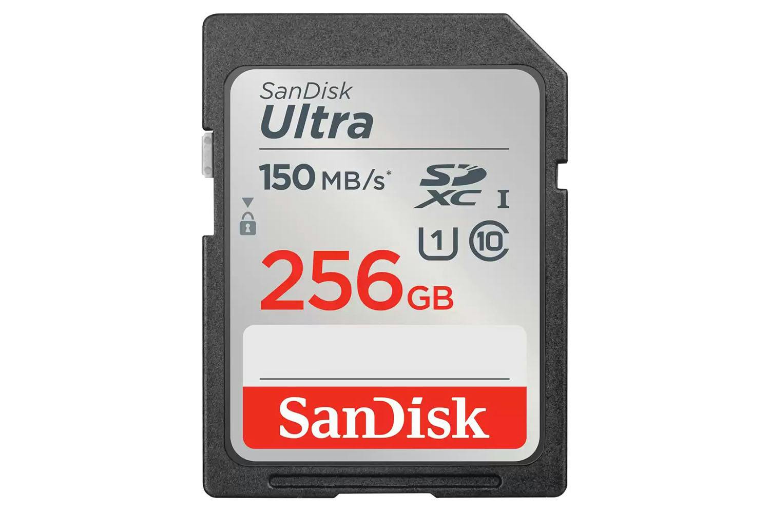 SanDisk Ultra SDHC UHS-I and SDXC UHS-I Memory Card | 256GB