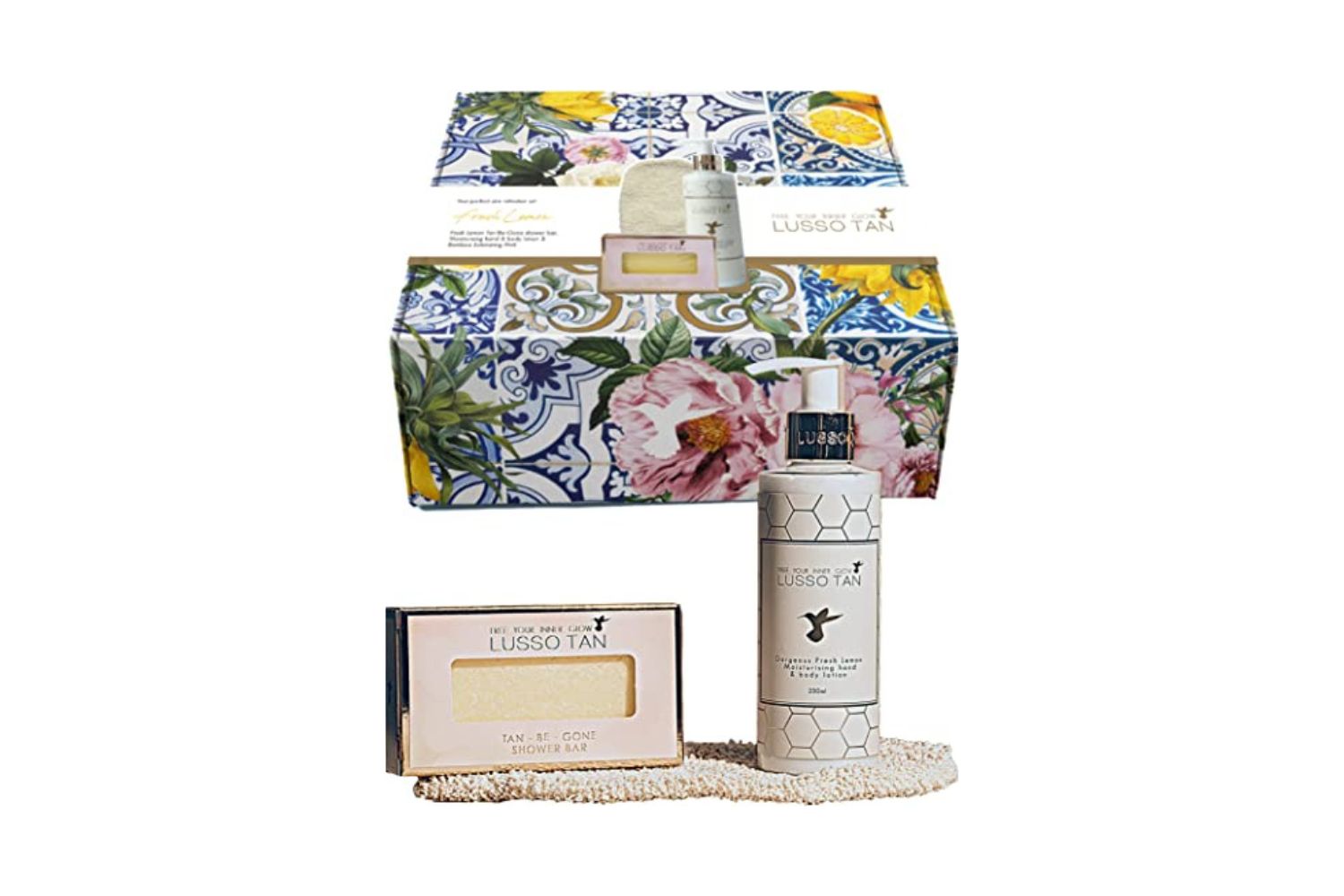 Lusso Tan LTLYSFLSB Love Your Skin Collection Fresh Lemon Shower