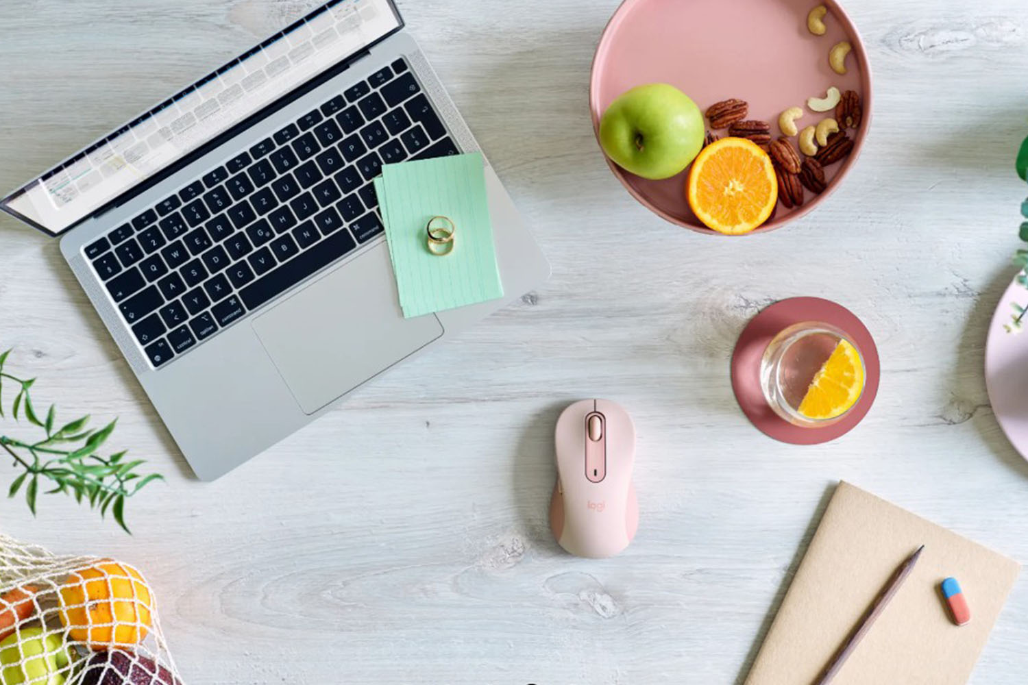 Logitech Signature M650 Mouse | Rose