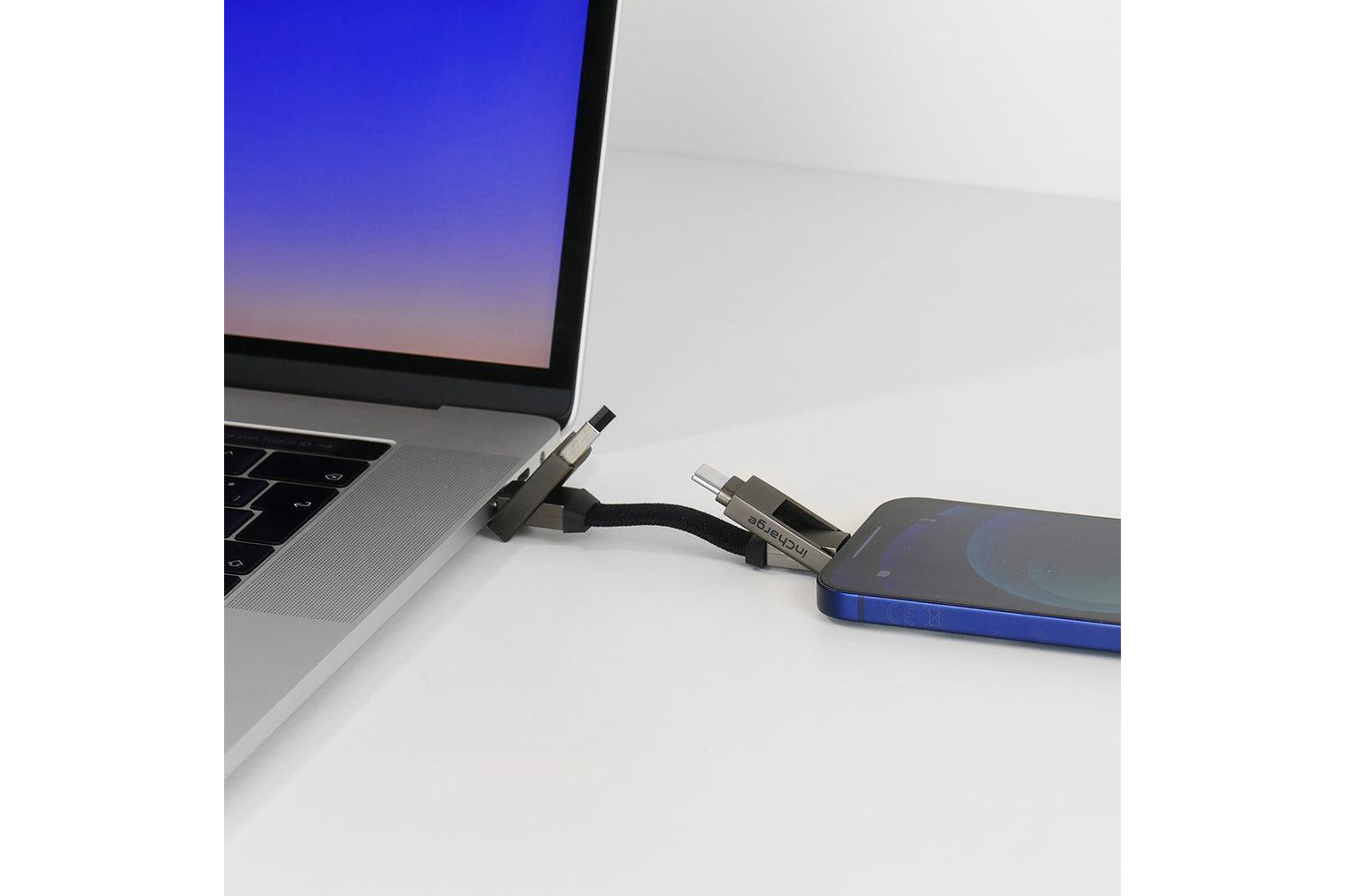 Rolling Square InCharge 6 Cable | Mercury Grey