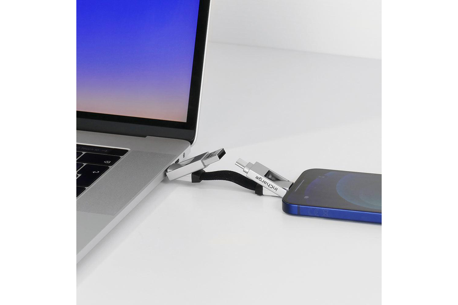 Rolling Square InCharge 6 Cable | Moon White