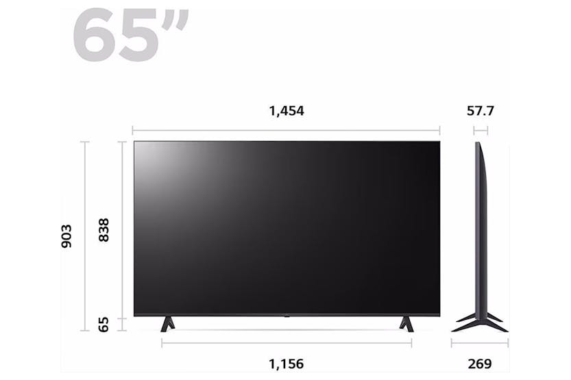LG 65" UR78 UHD 4K Smart TV | 65UR78006LK.AEK