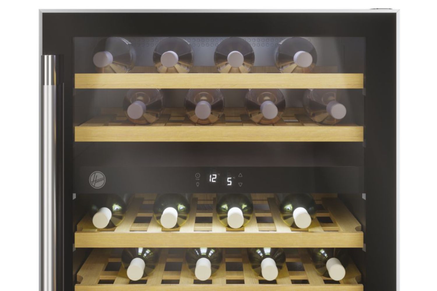 Hoover Freestanding 46 Bottles Wine Cooler HWCB60UK/N Ireland