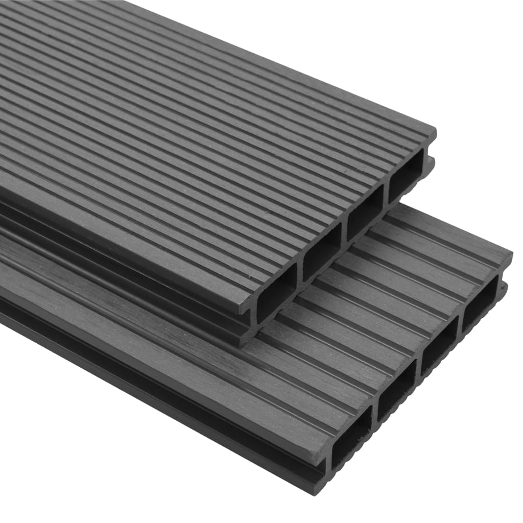 vidaXL 273804 Wpc Decking Boards With Accessories 26 M2 2.2 