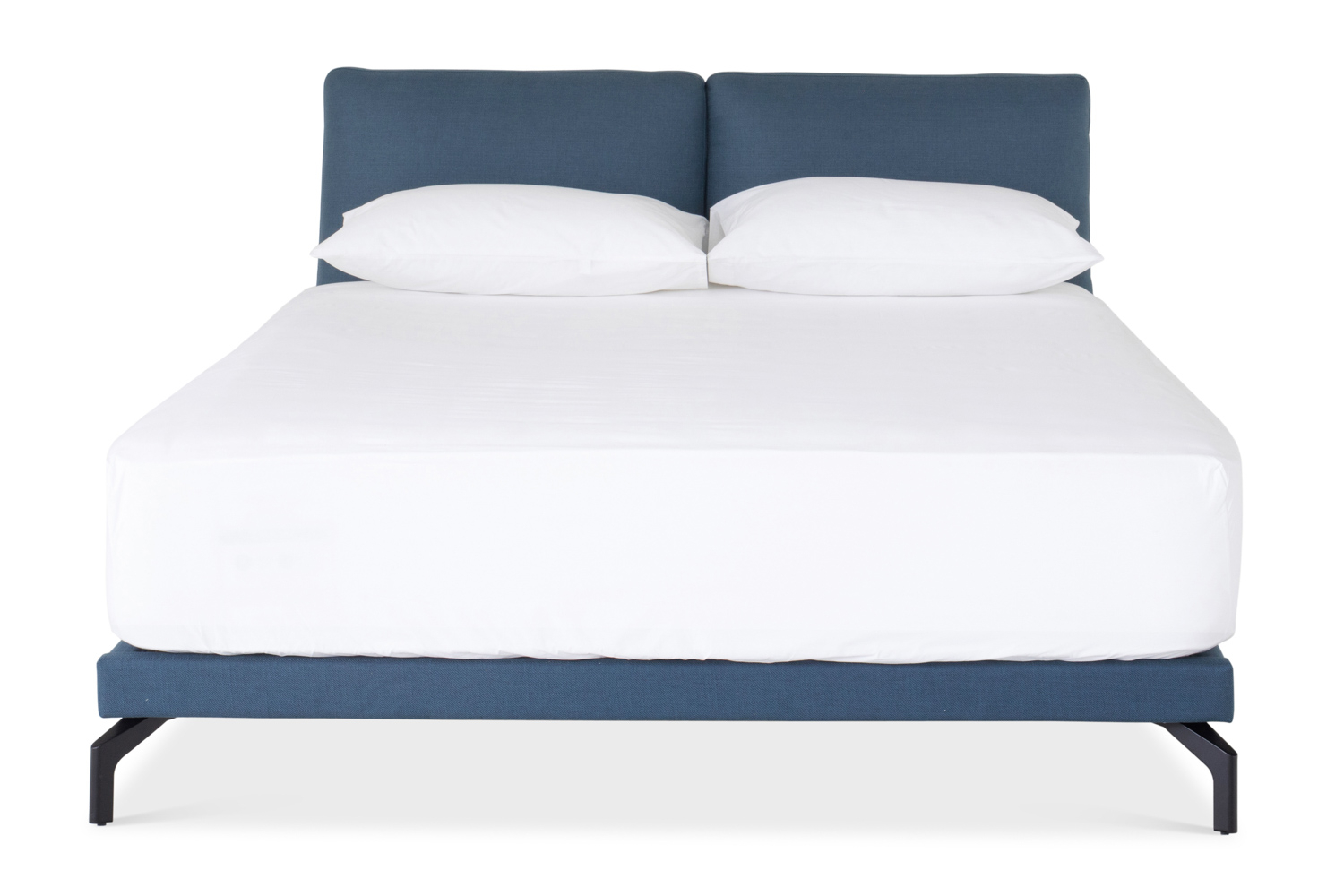 Blue queen size on sale bed frame