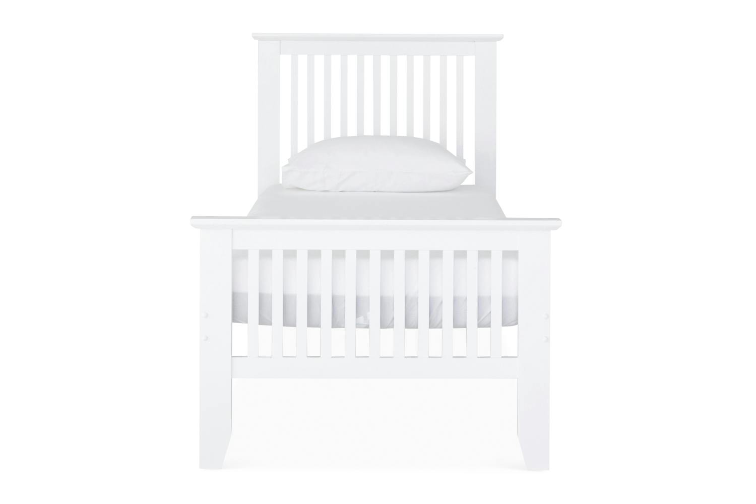 Wren Bed Frame | Singles | 3ft | High Footboard | Colour Options