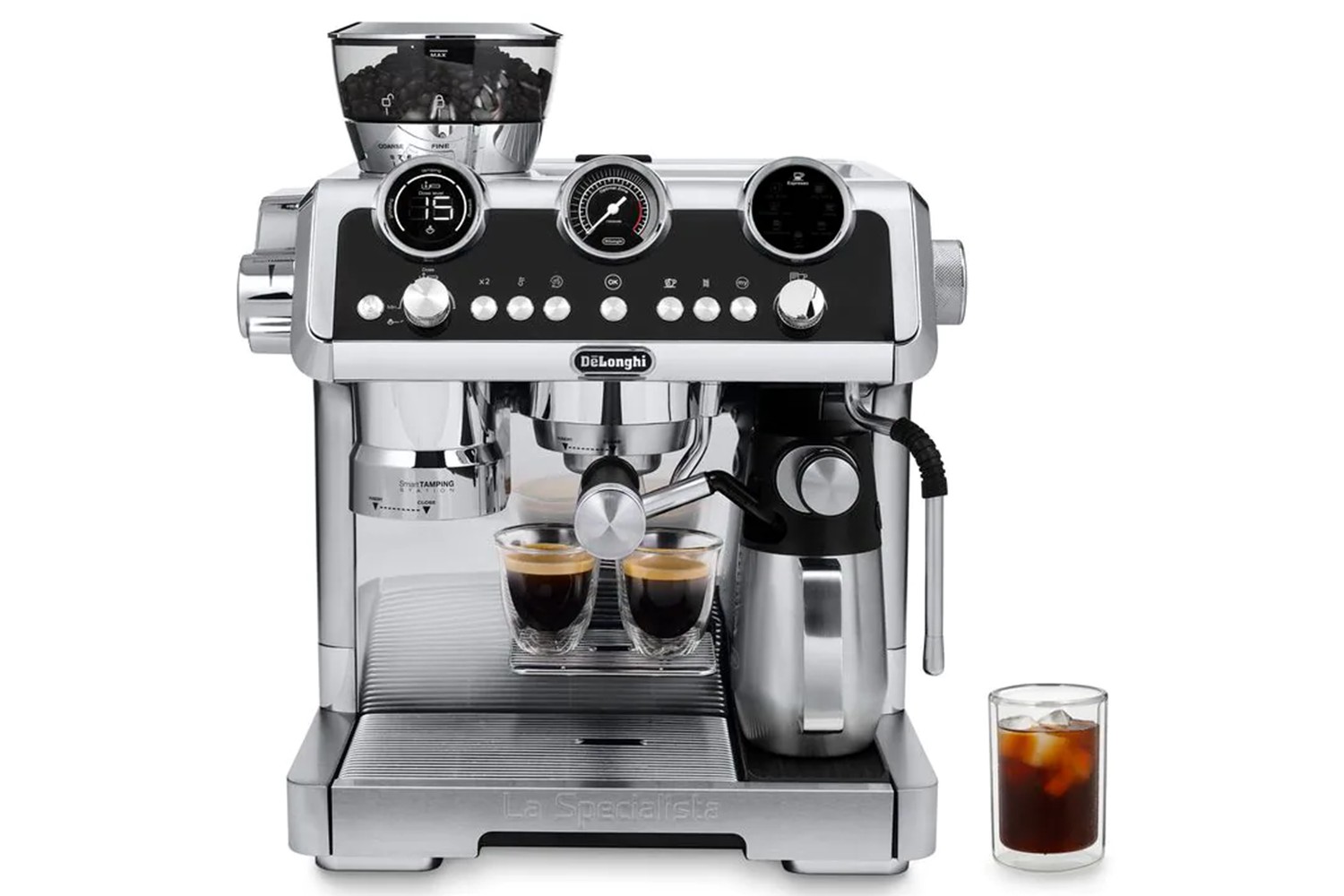 DeLonghi La Specialista Maestro Coffee Machine EC9865.M Silver