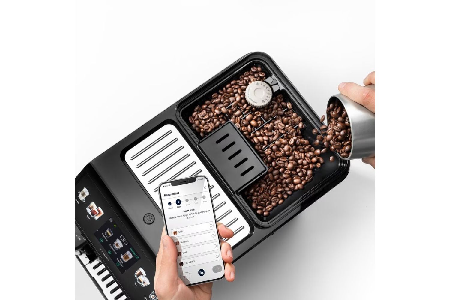 DeLonghi Eletta Explore Fully Automatic Coffee Machine ECAM450.86.T