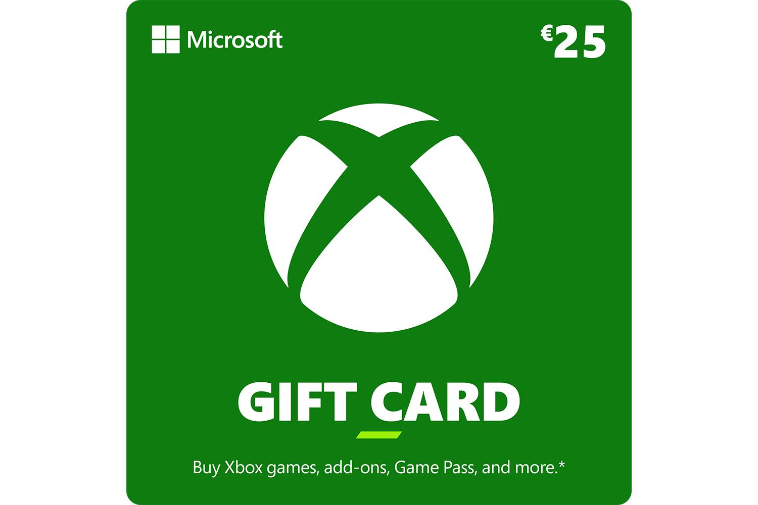 Xbox Live Gift Card |€25