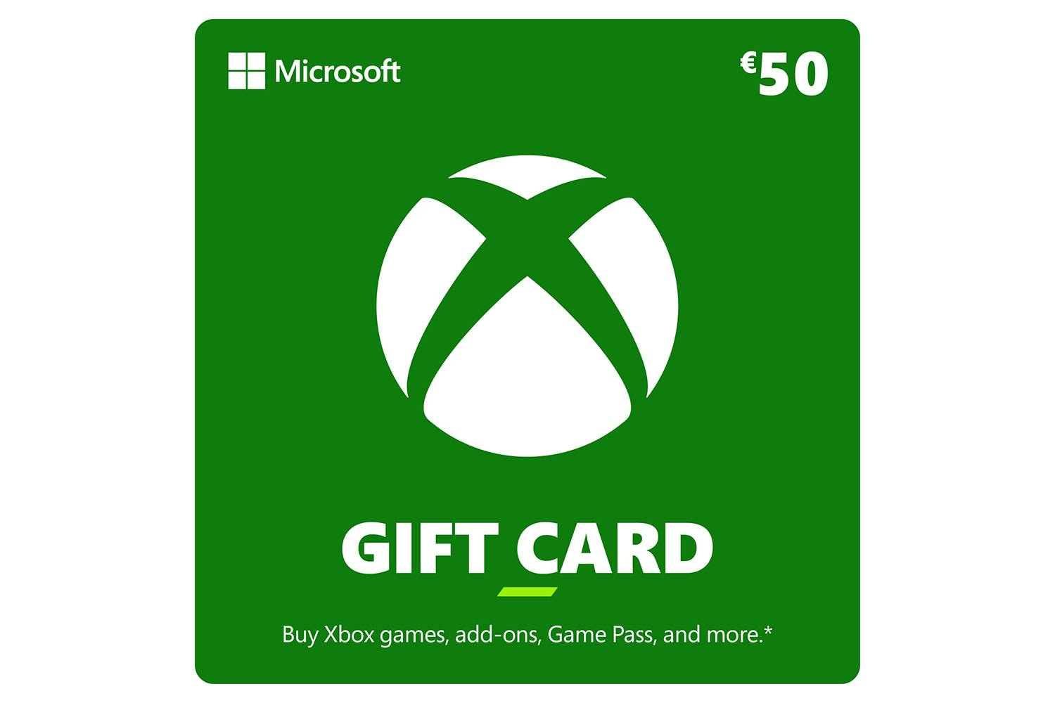 Xbox Live Gift Card | €50