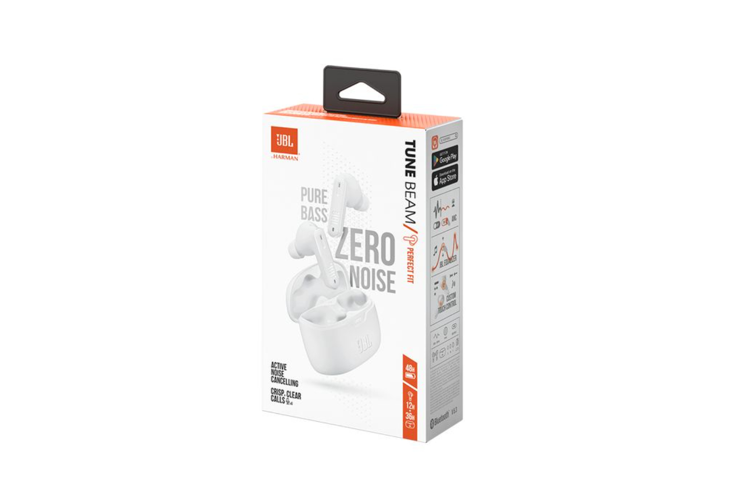 Jbl best sale white earbuds