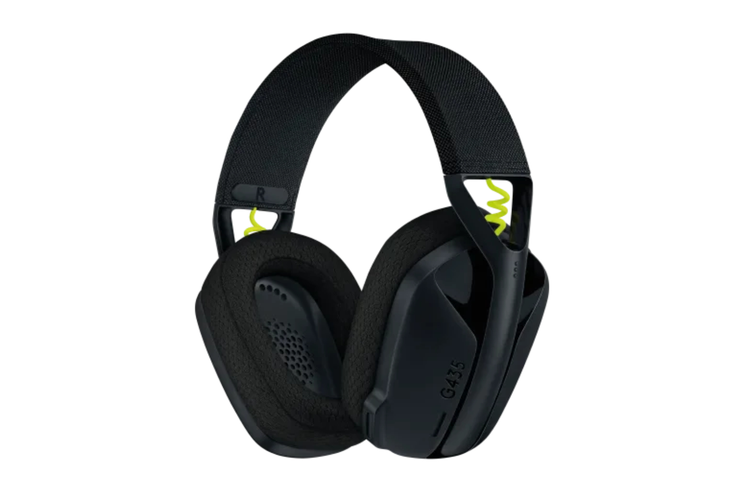 Logitech G435 Lightspeed Wireless Gaming Headset Black Neon Yellow