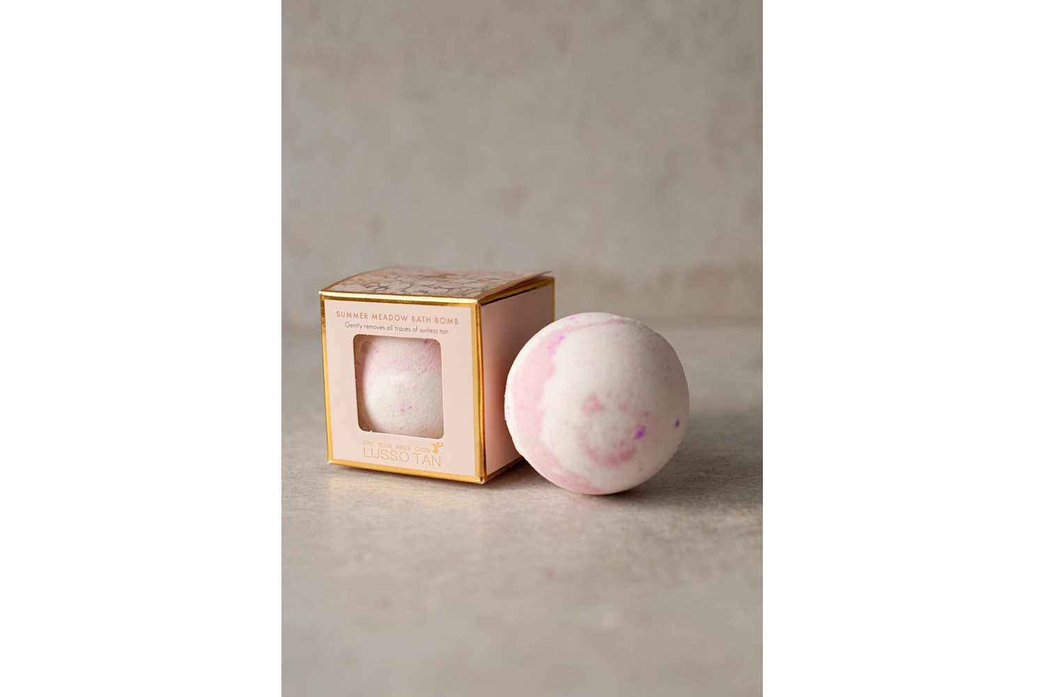 Lusso Tan LTSMTRBB Summer Meadow Bath Bomb
