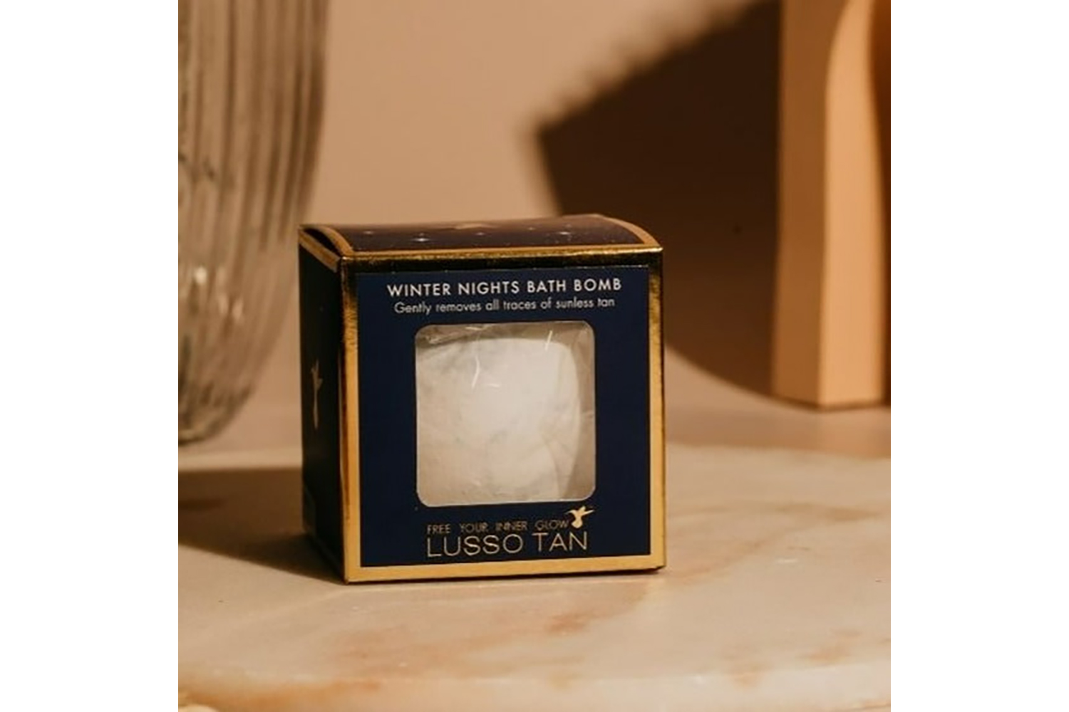 Lusso Tan LTWNTRBB Winter Nights Bath Bomb