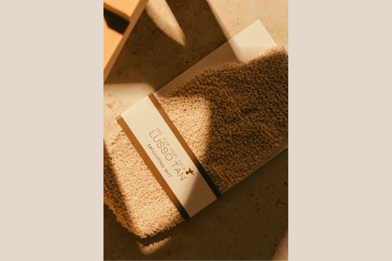 Lusso Tan LTEXFOM Exfoliating Mitt