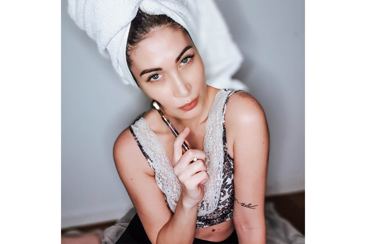 White Lotus PR250 Double Headed Amethyst Roller