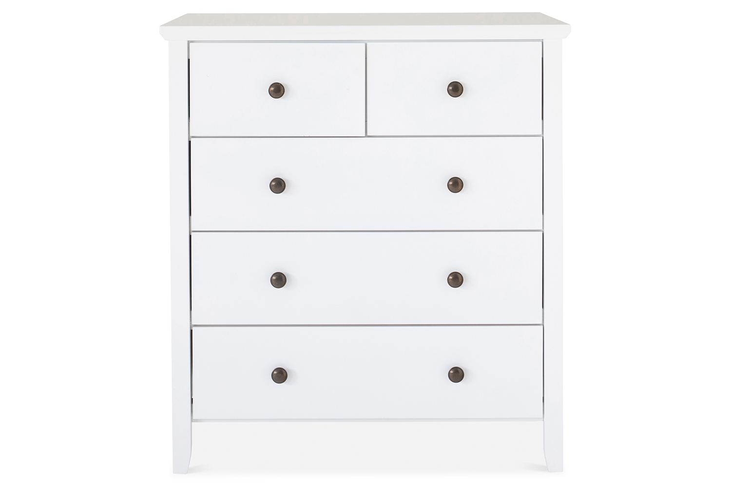 Ezra Chest Of Drawer | 5 Drawer | White