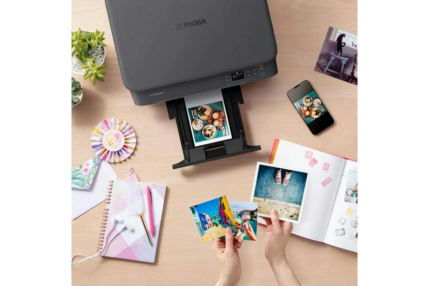 Canon PIXMA TS5350i 3-in-One Wireless Inkjet Photo Printer | Black