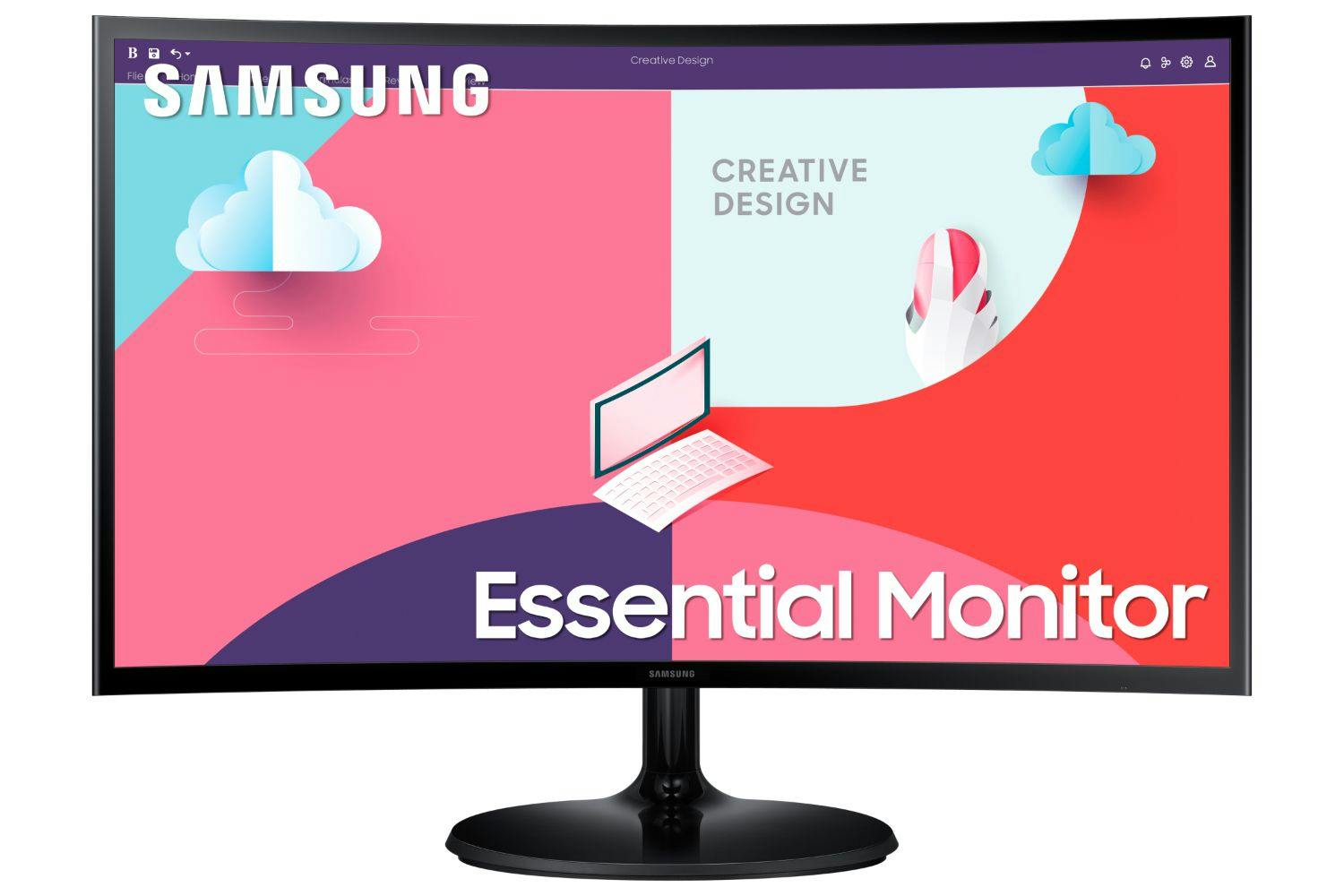 Samsung 24" Full HD Curved Monitor | LS24C360EAUXXU