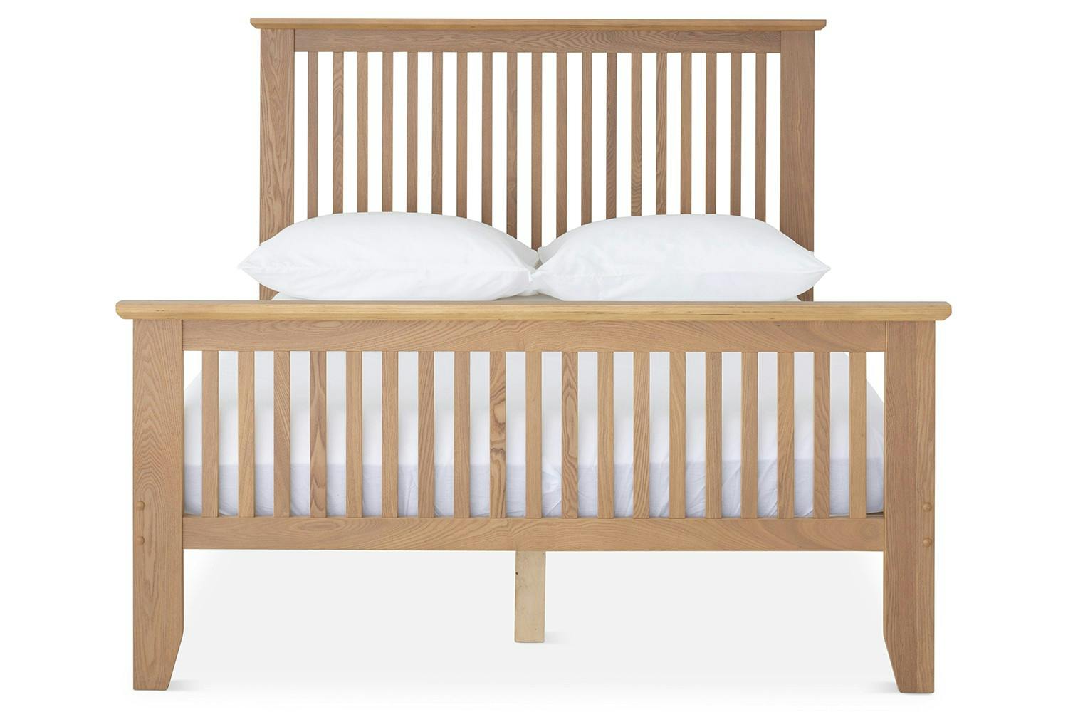 Wren Bed Frame | Small Double | 4ft | High Footboard | Colour Options