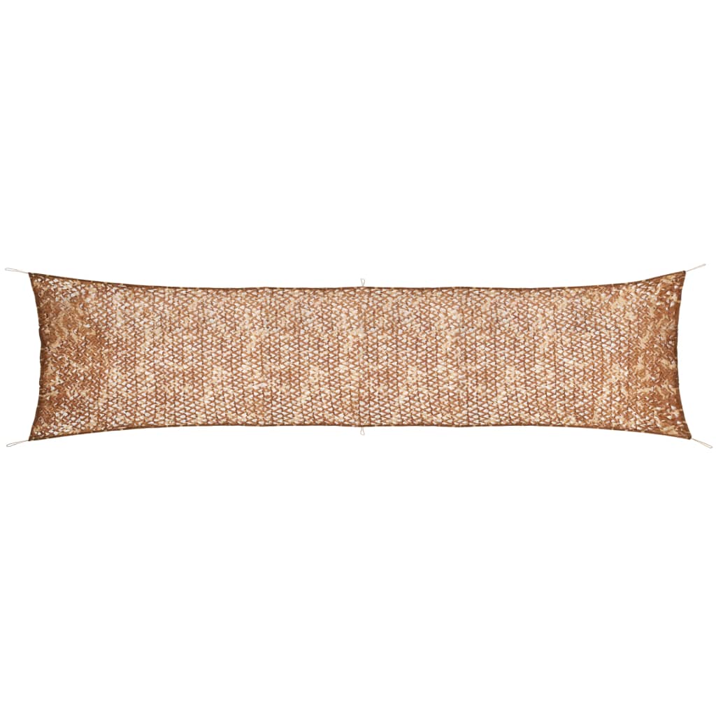 vidaXL 135908 Camouflage Net With Storage Bag 1.5x8 M Beige