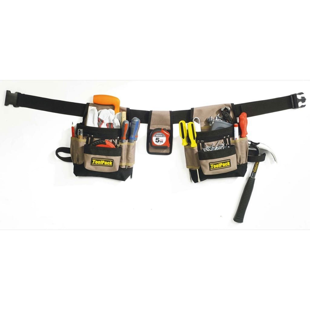 Toolpack 404137 Double-pouch Tool Belt Classic 360.056