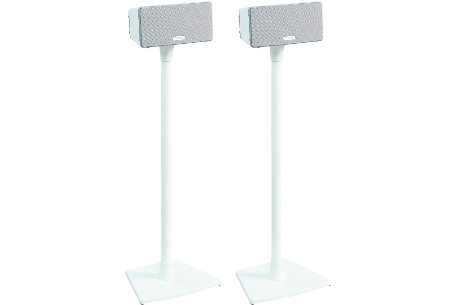 Sanus Wireless Series Speaker Stands for Sonos PLAY 1 & PLAY 3 White | WSS2-W1