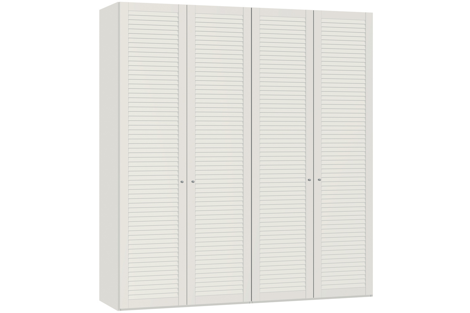 Sarah Hinged 4 Door Wardrobe 203Cm | Lamella