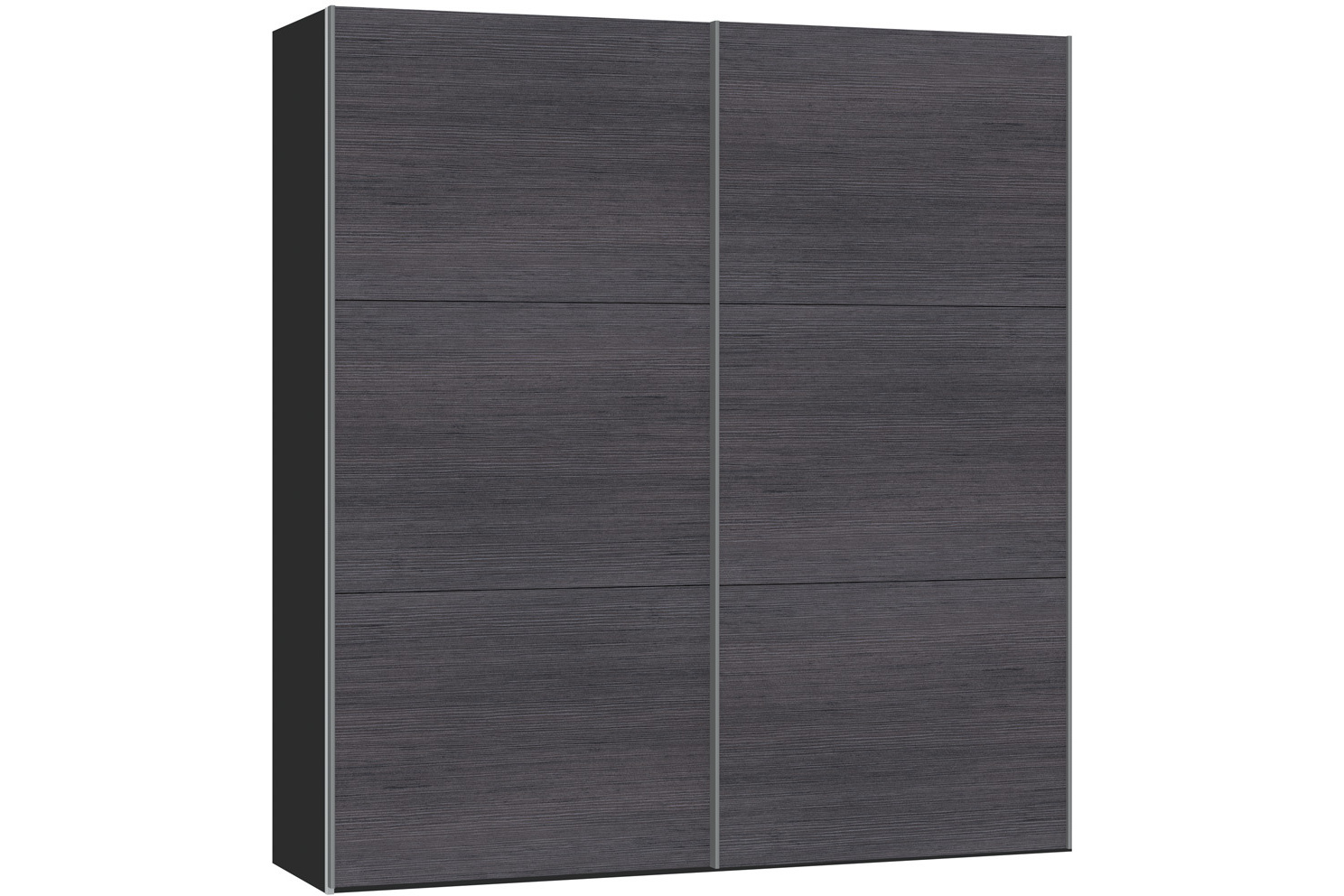 Lucy Sliding Wardrobe 203Cm | Fino Antracite