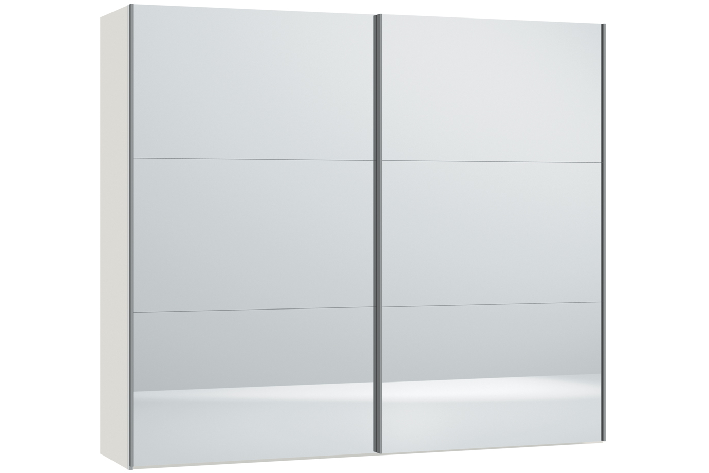 Mila Sliding Wardrobe 253Cm | Mirror