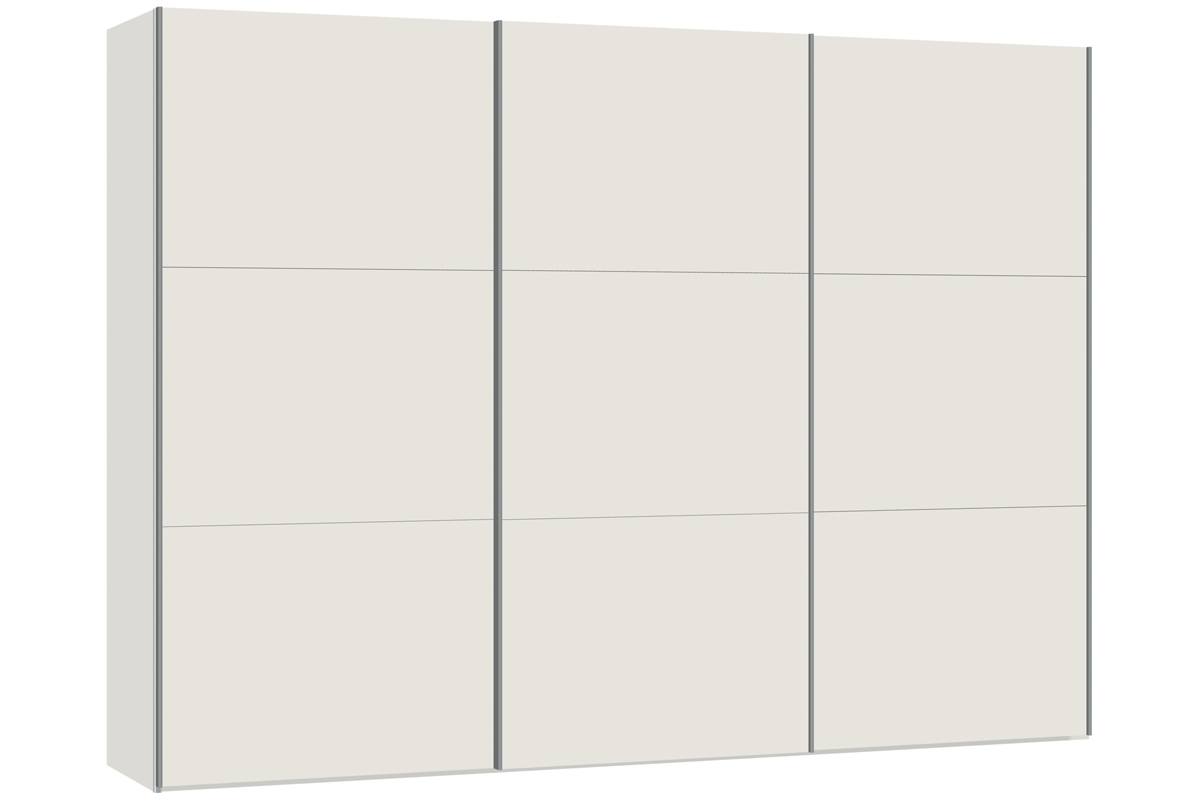 Emer Sliding Wardrobe 303Cm | White