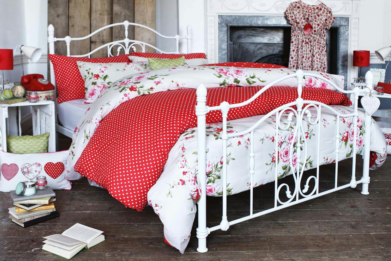 Canterbury Double Duvet Cover | Red