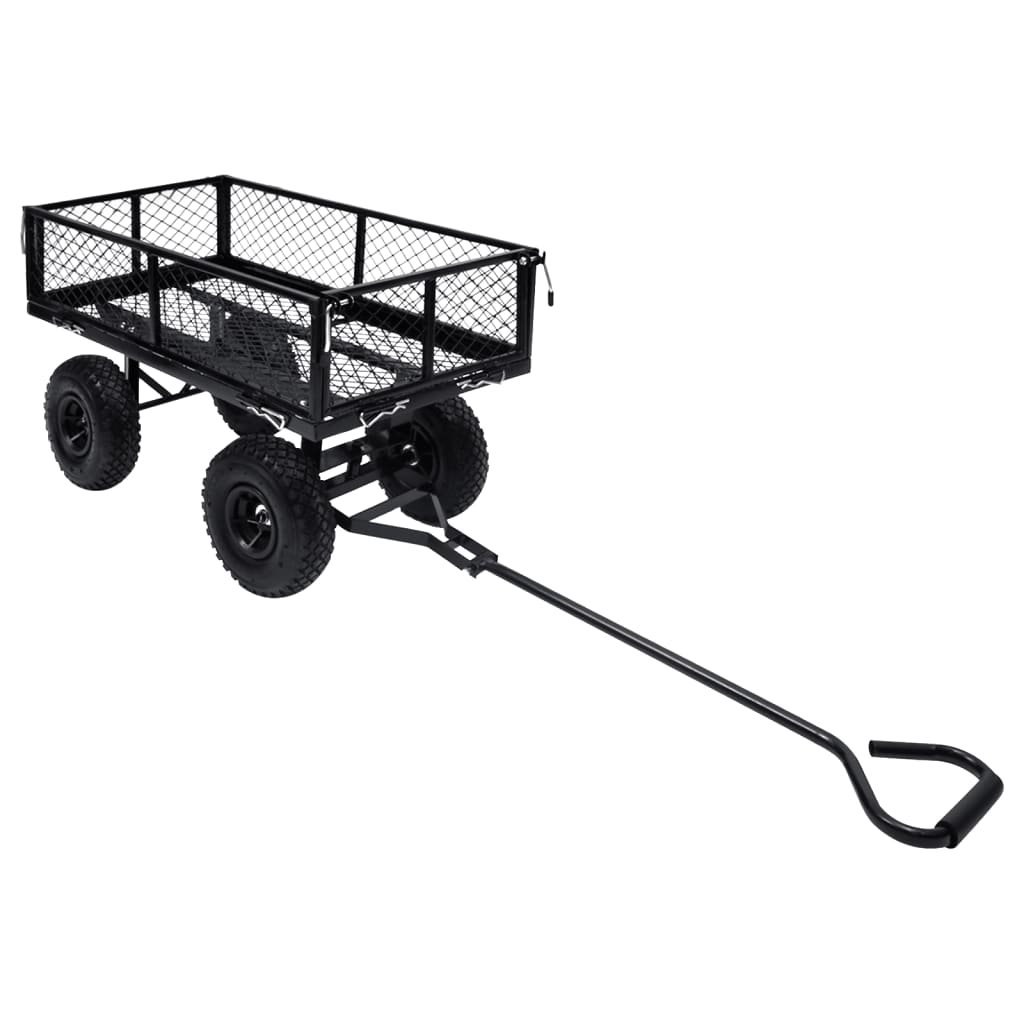 vidaXL 92580 Garden Hand Trolley Black 250 Kg