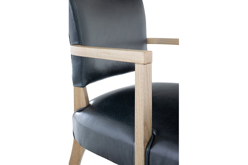 Pryce Carver Chair | Navy
