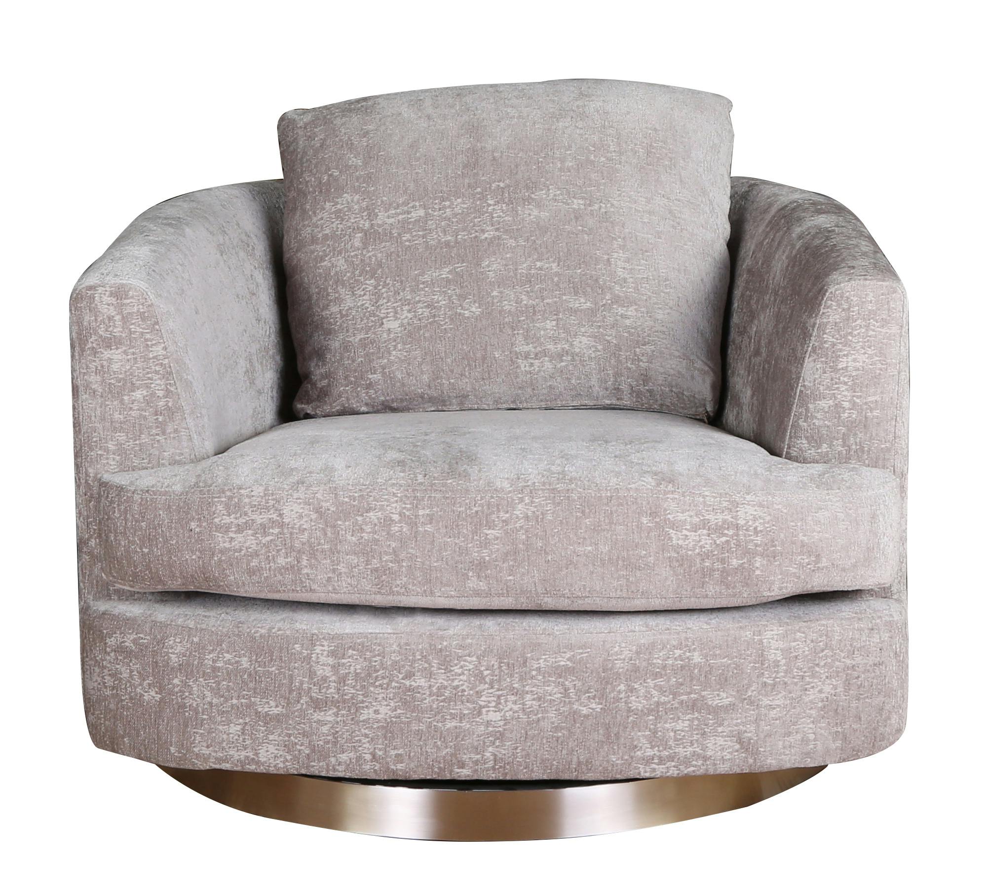 Zola Swivel Chair | Grey