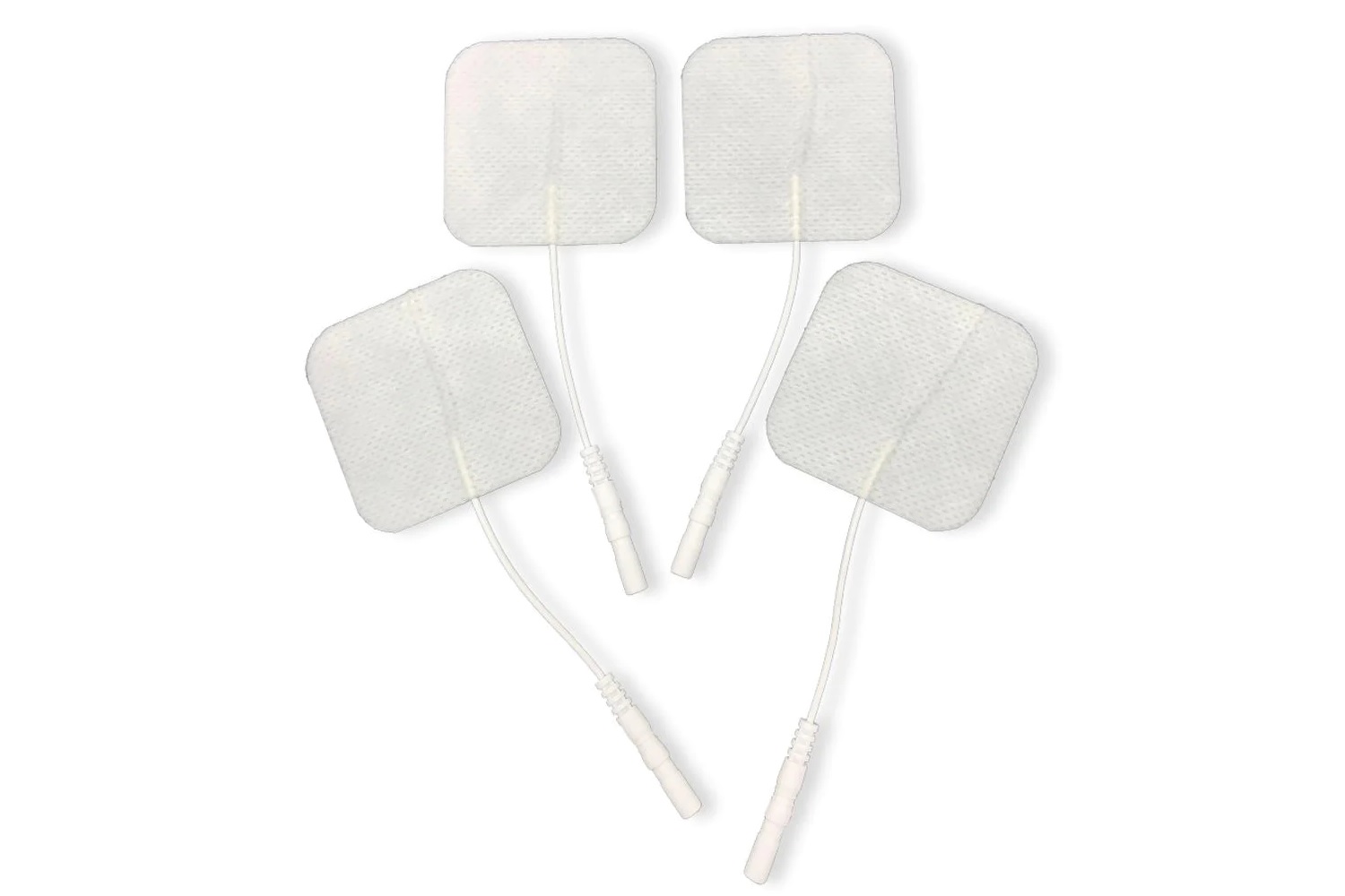 Hemmka Health Tens/ems Adhesive Electrodes | Connection 1.95mm-2.15mm | Size 50mm X 50mm